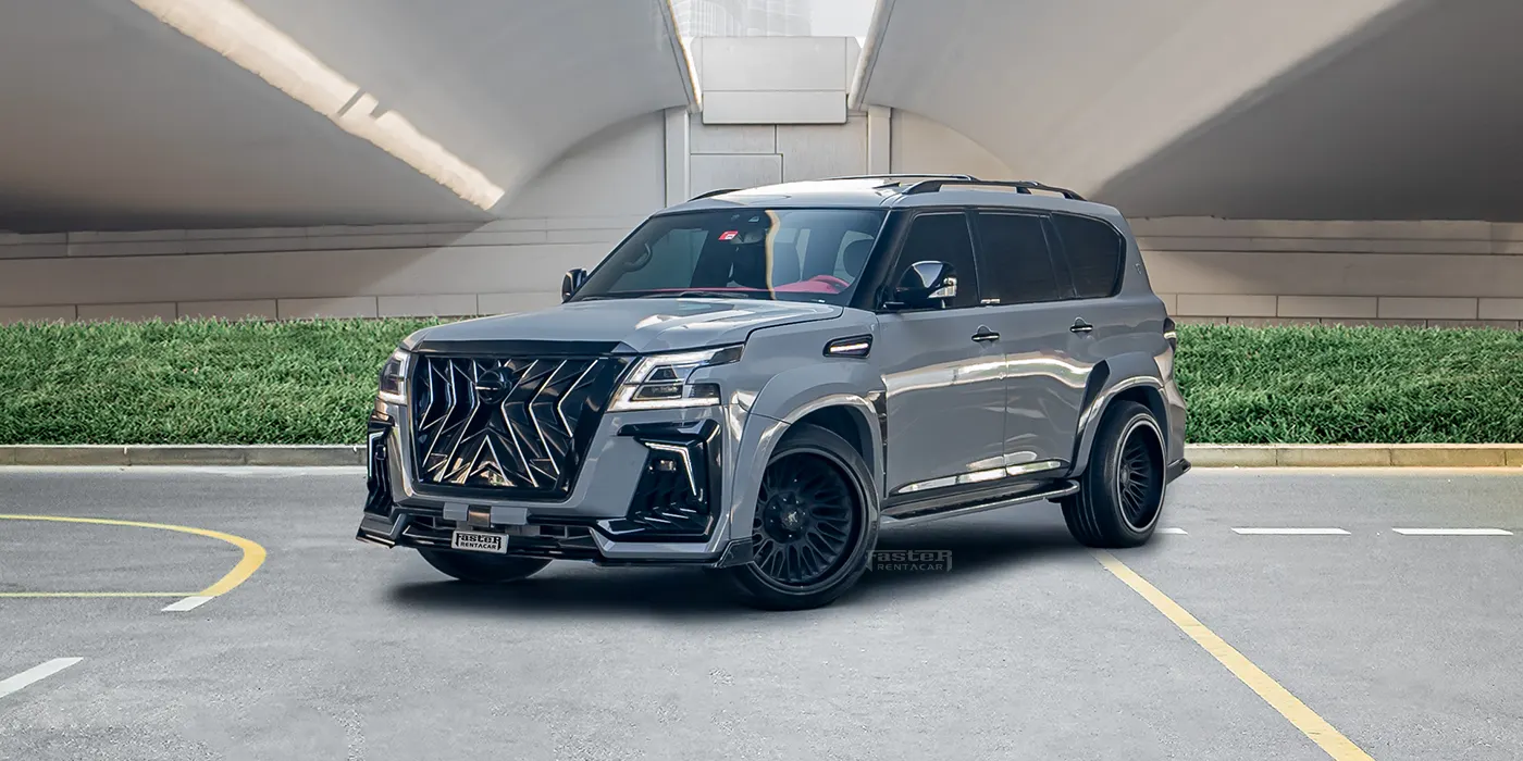 Infiniti Qx80 Front Side View